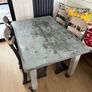 Industrial Style Kids Table & Chairs Image 2