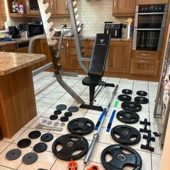 Impulse Commercial Squat Rack, And Olympic Weightlifting Set, Rack Alone Is 975 Euro New!!!