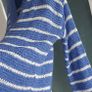 DUNNES blue and white longline cotton mix knit Sz L (Fit 12-16UK) - Bnwt Image 5