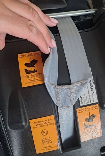 Cloud i size Z car seat