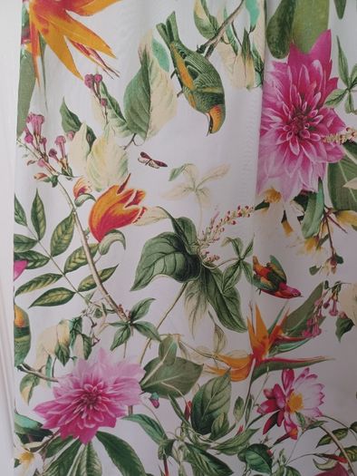 Next Girls Floral Shift Dress 100 % Cotton Age 8