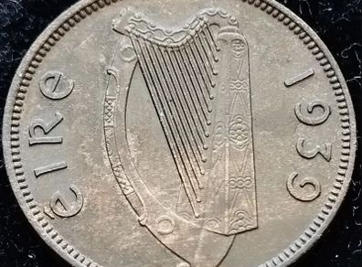 [#110] - Ireland 1939 | Irish 1/4d | Farthing | Woodcock | KM.9
