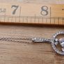 Vintage Women's Sterling Silver 925 Chain with Pendant - Silver 5,2g Image 5