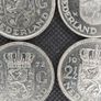 Netherlands 6 x 2 1/2 Guilden Coins Image 4