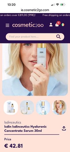 ISDIN ISDINCEUTICS Hyaluronic Concentrate 30ml
