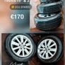 Sets & Singles of 5x112 Vag, VW Volkswagen Alloys Steels & Spacesavers 15" 16" 17" 18" 19" inch @ OCG Image 8