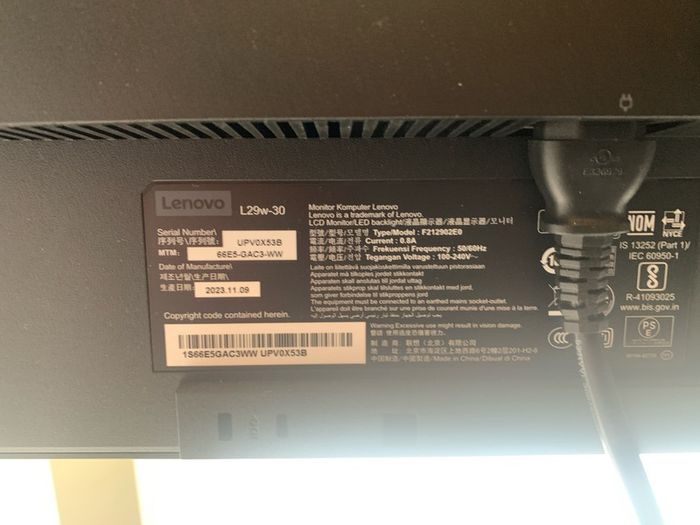 Lenovo  Ultra-Wide Gaming Monitor