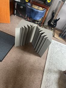 Auralex Acoustics Lenrd Bass Traps Charcoal