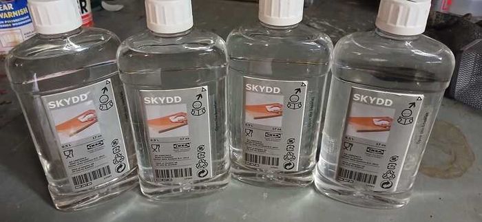 IKEA SKYDD Wood Oil, 4 x 500ml Bottles, Unopened, Discontinued
