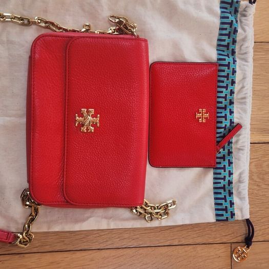 Tory Burch bag and purse (authentic)