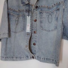 river islnd denim shirt size 18