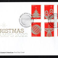 2022 Ireland Christmas Commemorative Stamps An Post First Day Cover (FDC)
