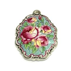 Vintage Rosenthal Porcelain Pendant