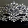 Bride's Designer Crystal Head Piece Image 7