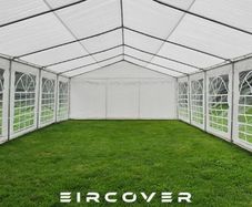 Standard Marquee 4m x 10m PE cover bolt system