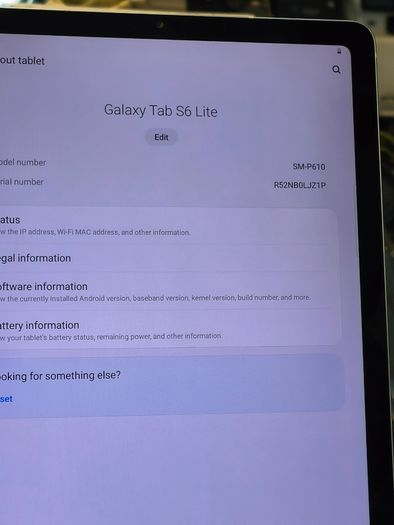 Samsung Galaxy Tab S6 Lite 4+64GB Wi-Fi (Blue) 10.4"/ Used