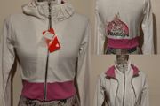 Ax Paris Zip Up Top, New With Tags