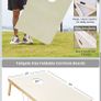 Cornhole with 8 All-Weather Bean Bags and Carrying Case Image 6