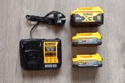 DeWalt Batteries &amp; Charger (New)