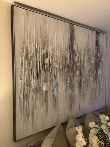 Extra large framed canvas