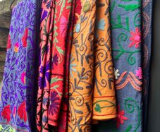 Hand embroidered Suzani Bedspreads / Throws