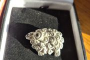 Irish Sheep/Ram Pin Frances M. Donnan pewter