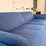 Large 3-Seater Sofa in Excellent Condition, Navy Image 8