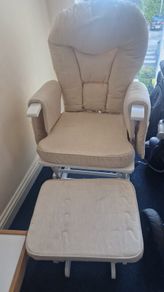 nursing chair and stool