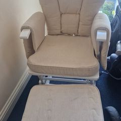 nursing chair and stool