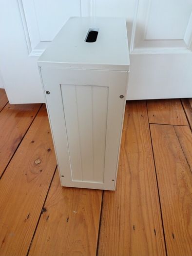 Small Wooden Bathroom Storage Box