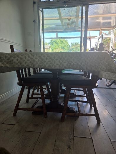 Table and chairs