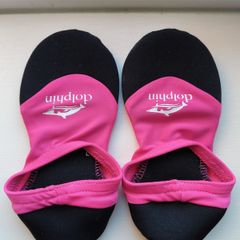 Girls Pink Swim Socks 30-31