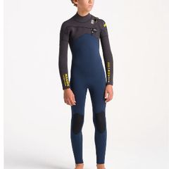 C-Skins NuWave Session 4:3 Junior Chest Zip Wetsuit