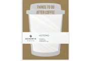 Hendryx Haus - Things To Do After Coffee Notepad - 50 Sheets