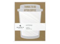 main image for ad Hendryx Haus - Things To Do After Coffee Notepad - 50 Sheets