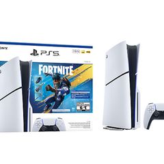 Sony Playstation 5 PS5 Slim Disc 1TB NVME SSD console SEALED NEW + exclusive Fortnite bundle