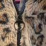 Girl's Winter Leopard Print Jacket Image 5