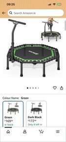 Exercise trampoline