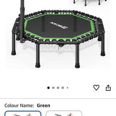 Exercise trampoline