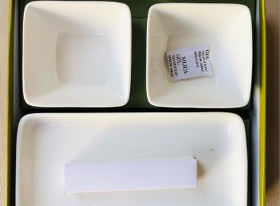 Appetizer Bowls & Tray Set