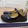 Primigi black patent school shoes size 10 EU28 Image 4