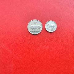 2 Irish 5p 1980/2000