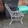 iron cast garden bench ends Image 6