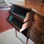 Edwardian Mahogany& satinwood inlaid bow-front sideboard Image 3