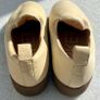 ARKET Soft Leather Slip-On Shoes Cream Beige Minimalist Size 39 Image 3