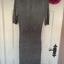 dress Bnwt grey short sleeve sparkle dress baloot brand size large Image 10
