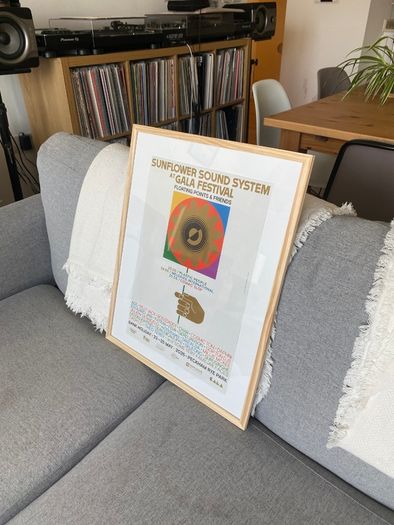 Sunflower Sound System Poster Gala 2025 Floating Points