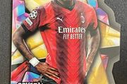 Rafael Leao 2023-24 Topps Crystal Premium Gold Star Die-Cut