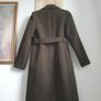 Warehouse Khaki Green Coat Size Uk 10 Image 7