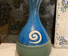Irish pottery Jack O'Patsy wine/water carafe
